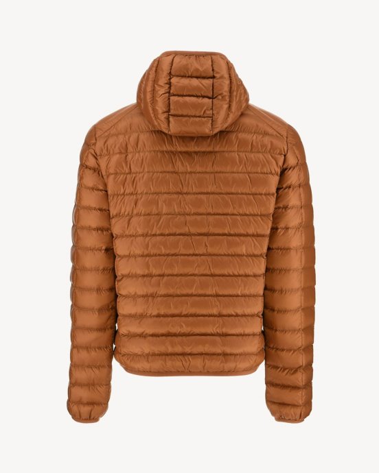 Doudoune Légère à Capuche Jott New In Caramel Nico