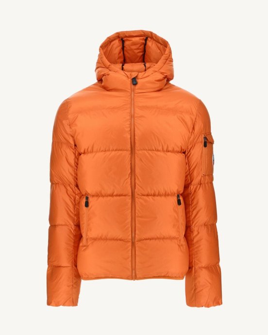 Doudoune Orange Grand Froid à Capuche Java Jott