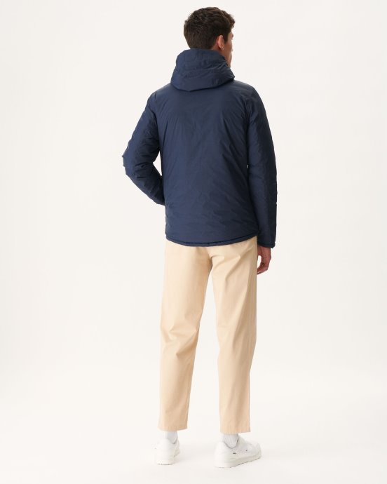 Jott New In Marine Doudoune Réversible à Capuche Bergen