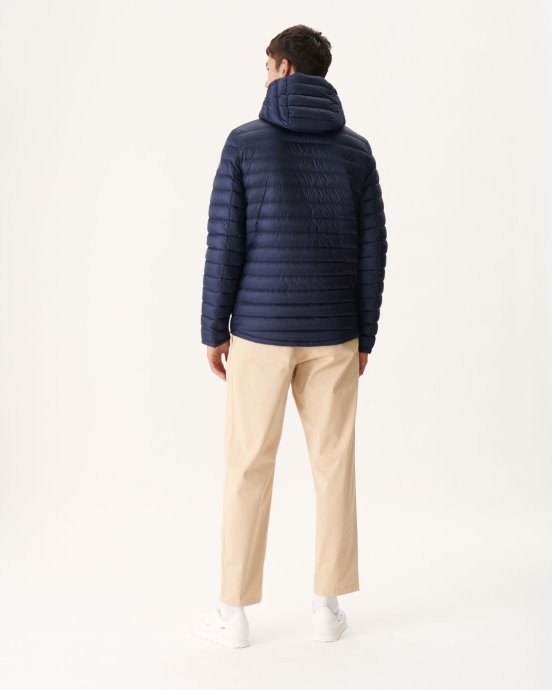 Jott New In Marine Doudoune Réversible à Capuche Bergen