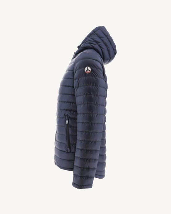 Jott New In Marine Doudoune Réversible à Capuche Bergen