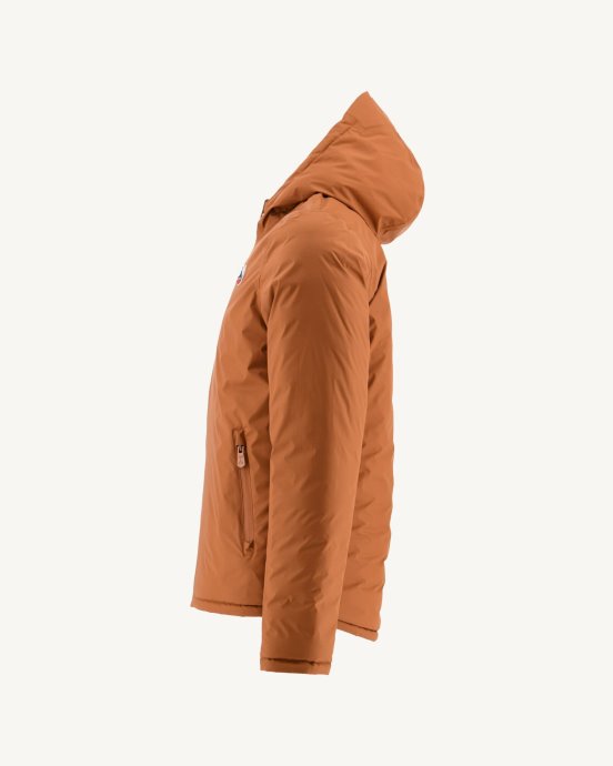 Doudoune Réversible à Capuche Caramel/moutarde Bergen Jott