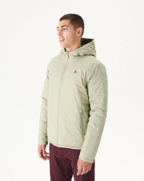 Doudoune Réversible à Capuche Sauge/army Bergen Jott