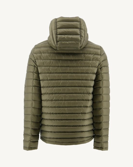 Doudoune Réversible à Capuche Sauge/army Bergen Jott