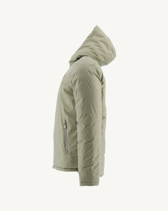 Doudoune Réversible à Capuche Sauge/army Bergen Jott