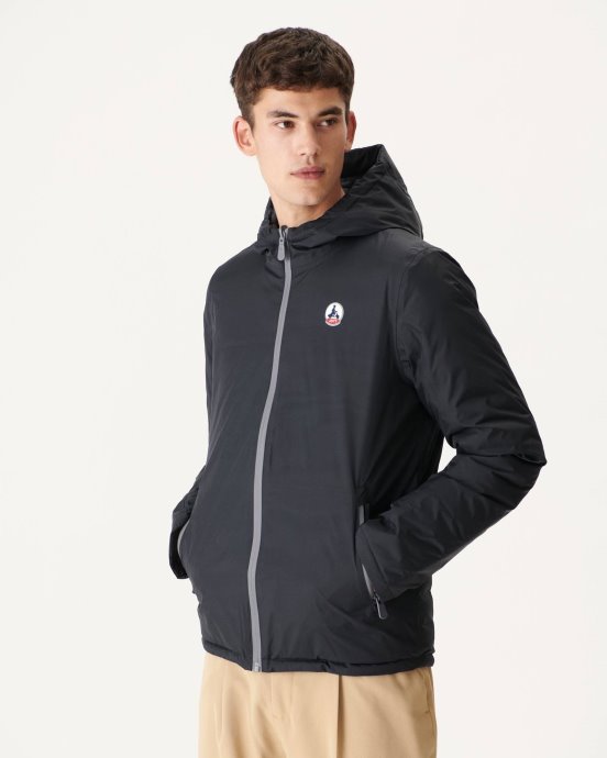 Jott New In Noir Doudoune Réversible à Capuche Bergen