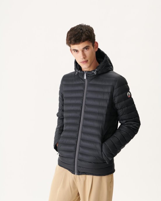 Jott New In Noir Doudoune Réversible à Capuche Bergen