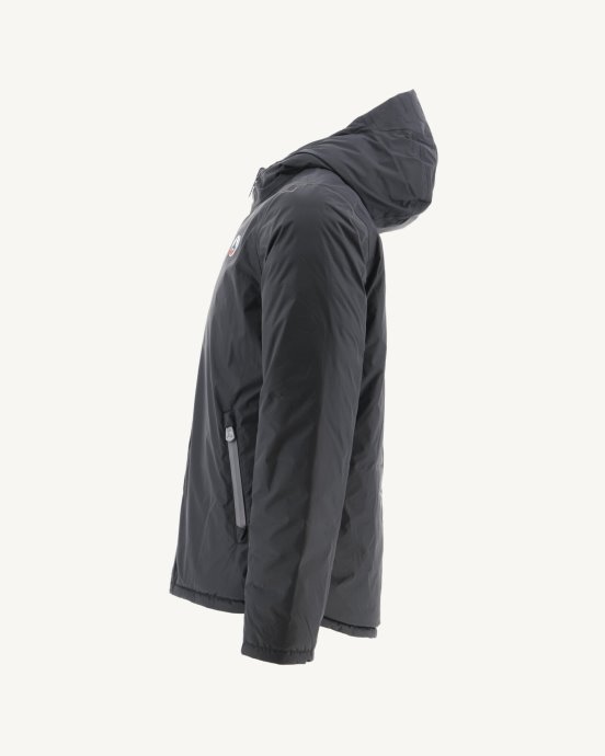 Jott New In Noir Doudoune Réversible à Capuche Bergen