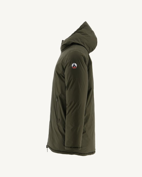 Doudoune à Capuche Réversible Jott New In Army/beige Toronto