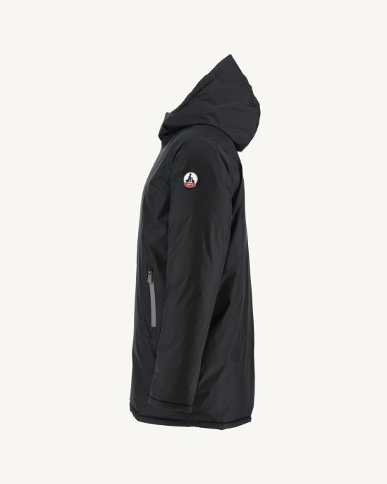 Doudoune à Capuche Réversible Jott New In Noir/anthracite Extreme Cold Toronto