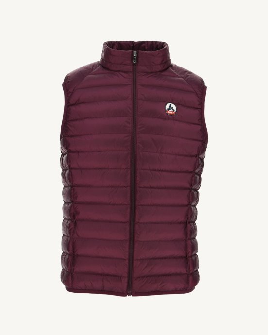 Jott New In Doudoune Sans Manches Aubergine Tom