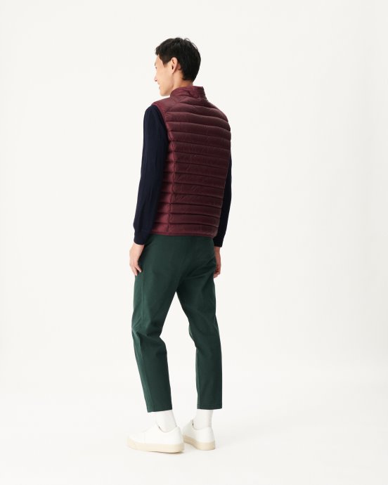 Jott New In Doudoune Sans Manches Aubergine Tom