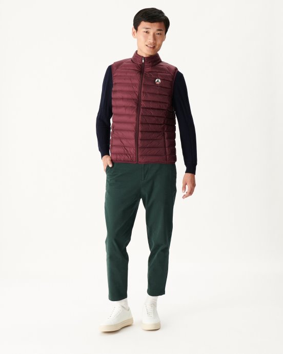 Jott New In Doudoune Sans Manches Aubergine Tom