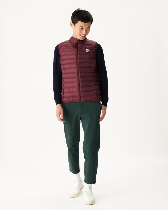 Jott New In Doudoune Sans Manches Aubergine Tom