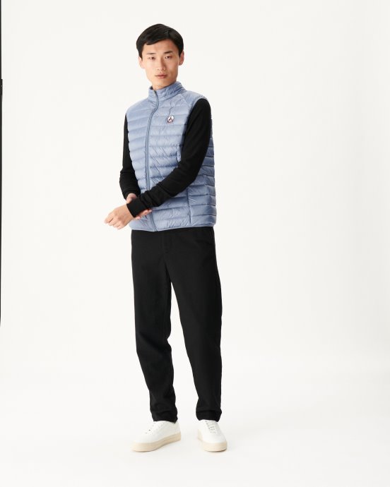 Jott Doudoune Sans Manches New In Bleu Delave Tom