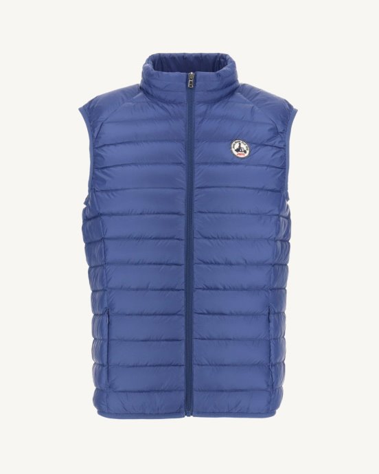Doudoune Sans Manches Denim Foncé Tom Jott New In