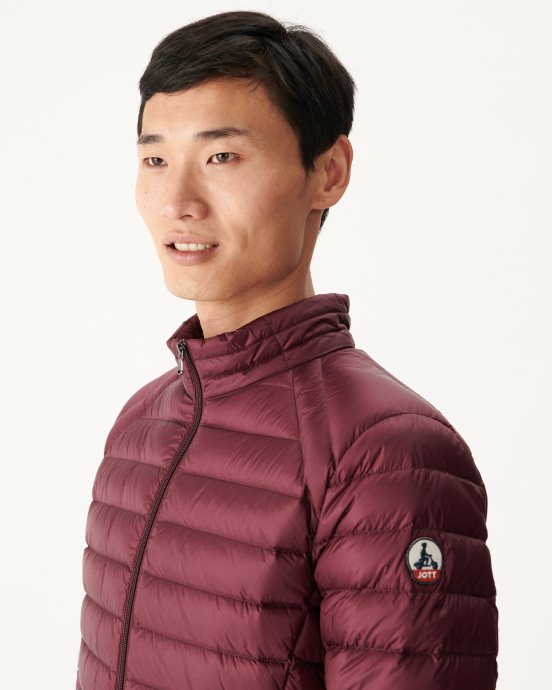 Doudoune Légère Aubergine Mat Jott New In