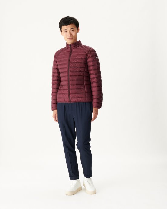 Doudoune Légère Aubergine Mat Jott New In