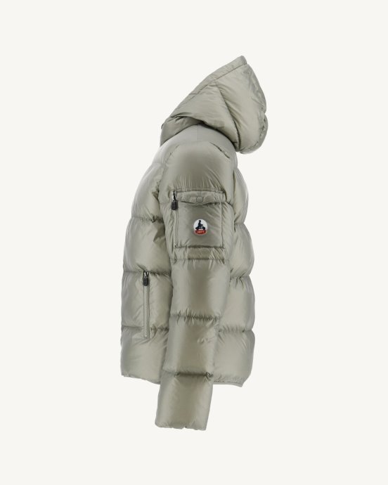 Doudoune à Capuche Froid Extrême Sauge Java Jott