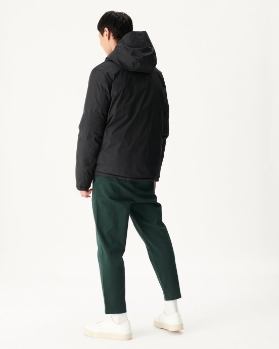 Jott New In Noir/anthracite Doudoune Réversible à Capuche Grand Froid Aspen