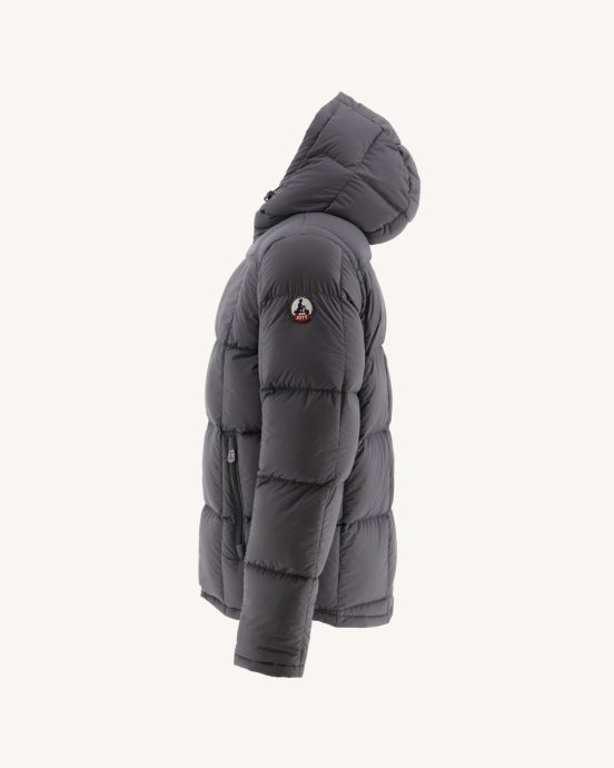 Jott New In Noir/anthracite Doudoune Réversible à Capuche Grand Froid Aspen