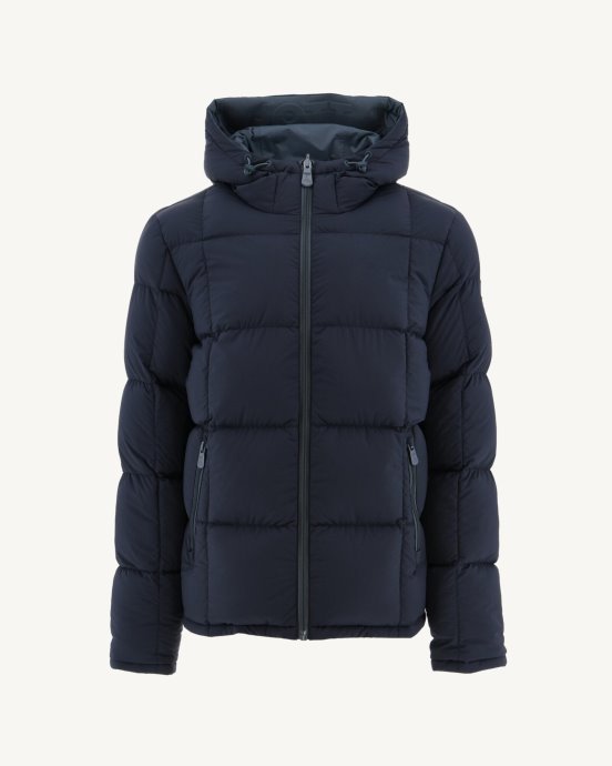 Doudoune Réversible à Capuche Grand Froid Bleu/marine Aspen Jott