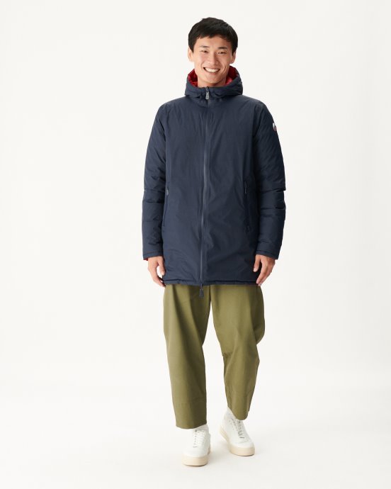 Doudoune Légère Réversible Marine/rouge Amsterdam Jott Nouveauté