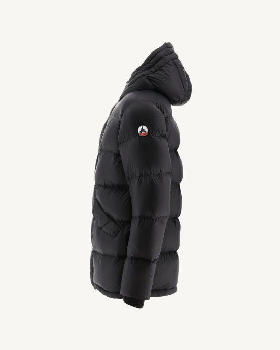 Doudoune à Capuche Grand Froid Noir Dakhla Jott