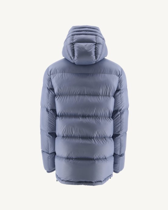 Doudoune à Capuche Grand Froid Bleu Delave Dakhla Jott