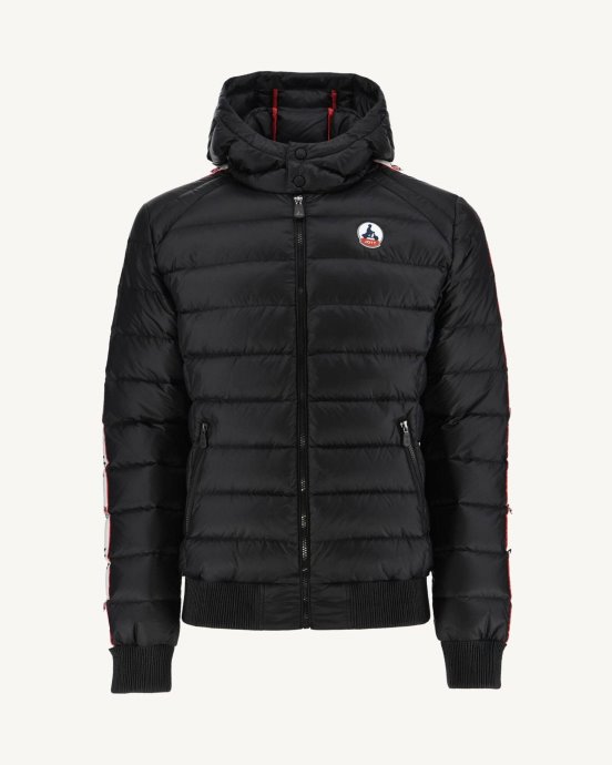 Doudoune Noire à Capuche Grand Froid Ankara Jott