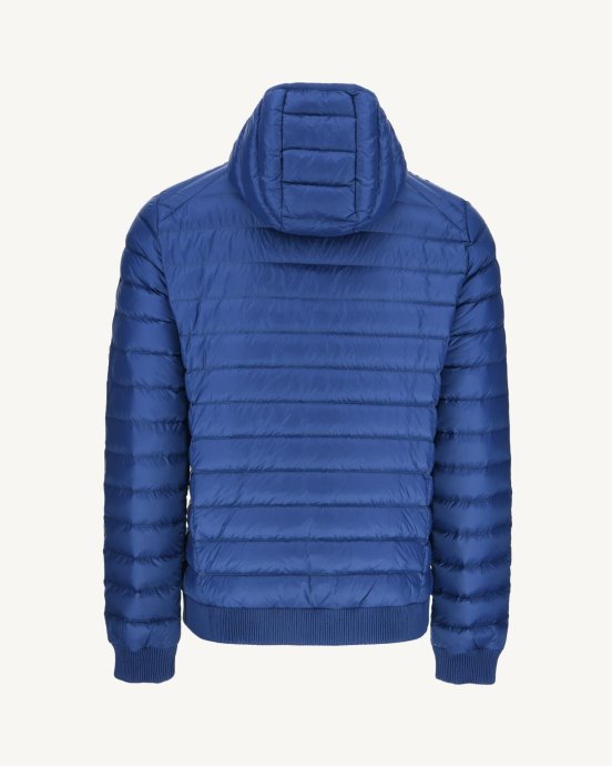 Doudoune à Capuche En Denim Foncé Colin Jott