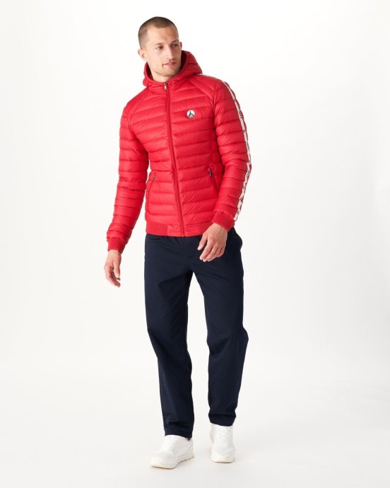 Jott New In Rouge Doudoune à Capuche Colin