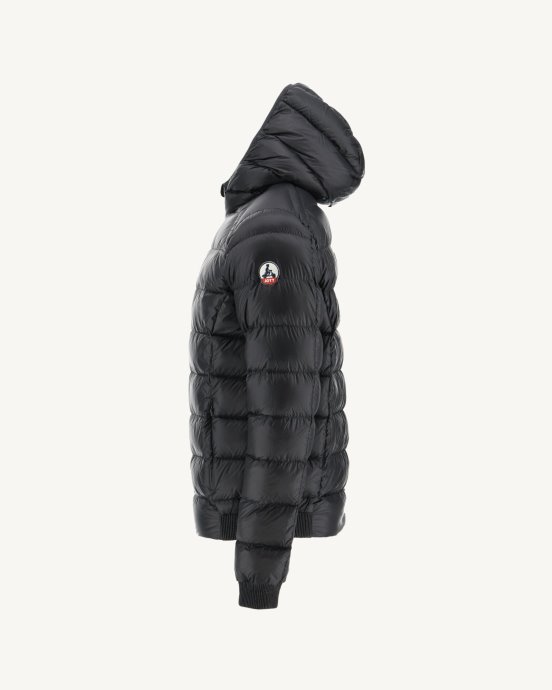 Doudoune à Capuche Grand Froid Noir Nat Jott
