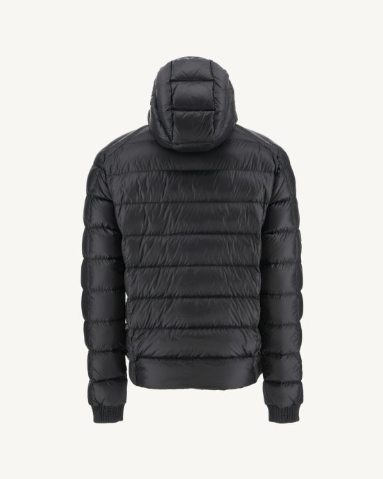 Doudoune à Capuche Grand Froid Noir Nat Jott