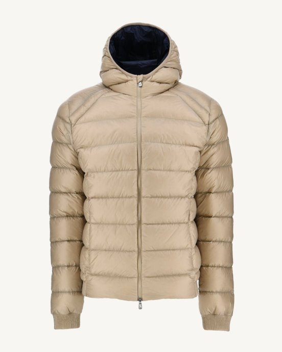 Doudoune Beige Grand Froid à Capuche Nat Jott