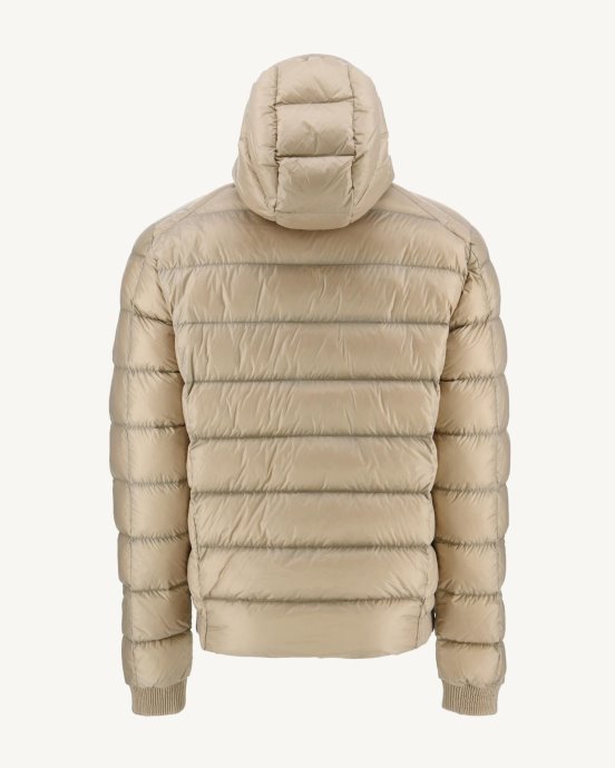 Doudoune Beige Grand Froid à Capuche Nat Jott