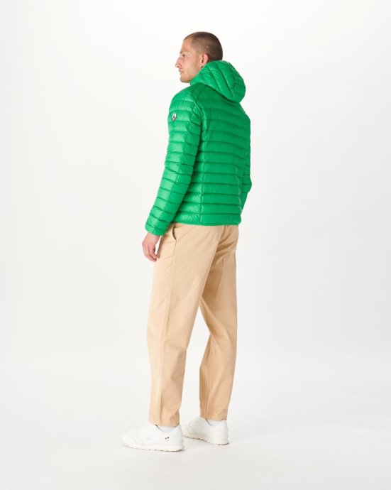Doudoune Légère à Capuche Jott New In Vert Nico