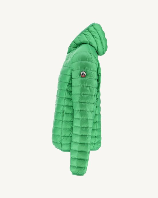 Doudoune Légère à Capuche Jott New In Vert Nico
