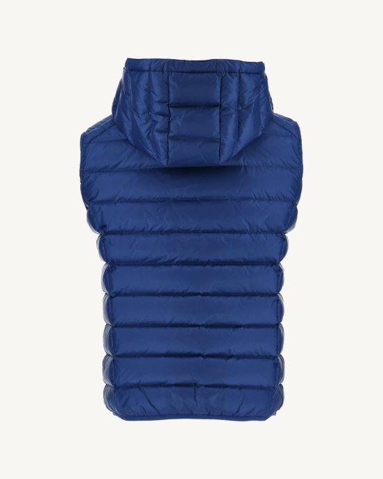 Doudoune Sans Manches Jott New In Dark Denim Extreme Cold Argent