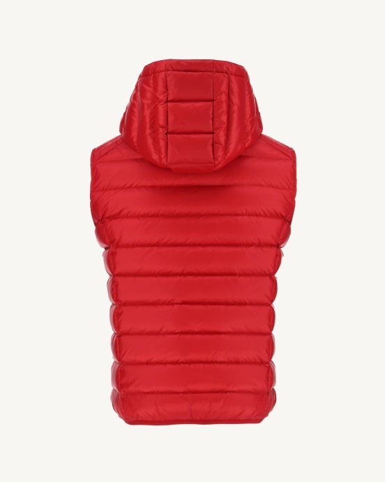 Doudoune Sans Manches Jott New In Rouge Extreme Cold Argent