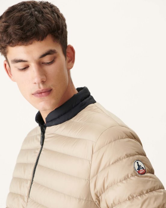 Doudoune Réversible Noir/beige Bombay Jott Nouveauté