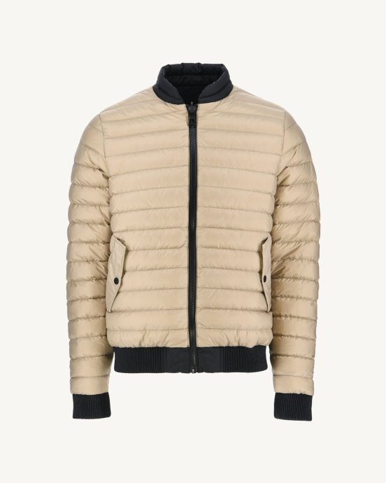 Doudoune Réversible Noir/beige Bombay Jott Nouveauté