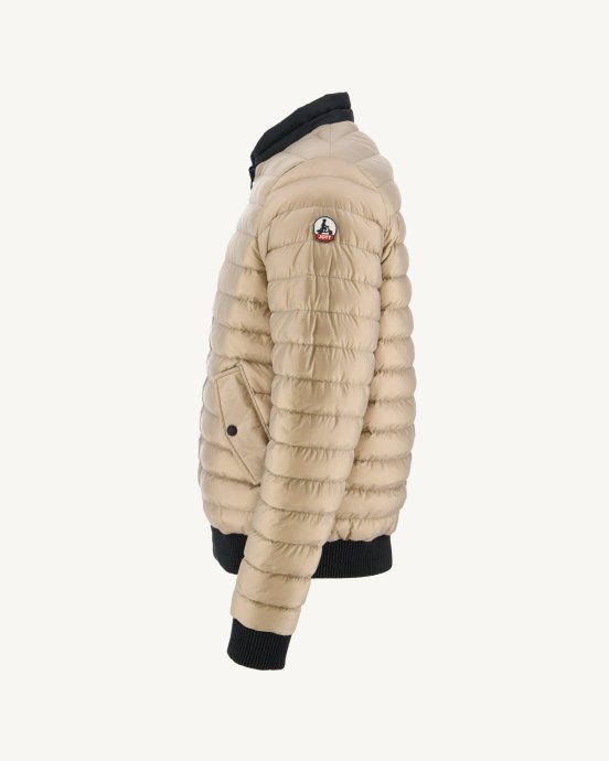 Doudoune Réversible Noir/beige Bombay Jott Nouveauté