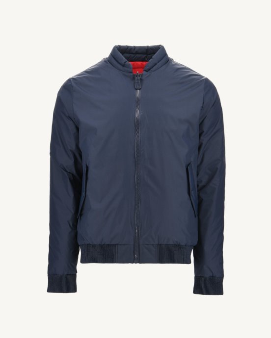 Doudoune Réversible Jott New In Marine/rouge Bombay