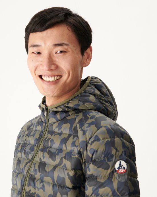 Jott New In Print Militaire Doudoune Légère Nico