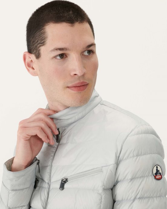 Doudoune David Gris Doux Jott Neuf