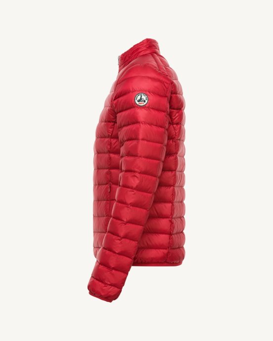 Doudoune Légère Rouge Mat Jott