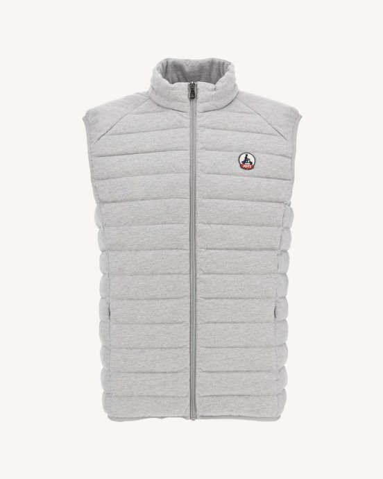 Doudoune Sans Manche Gris Chine Tom Hot