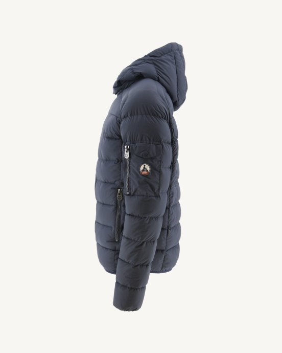 Doudoune Marine Grand Froid A Capuche Adrien Jott