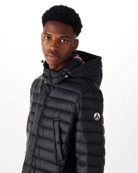 Doudoune Légère Noire à Capuche Florent Jott